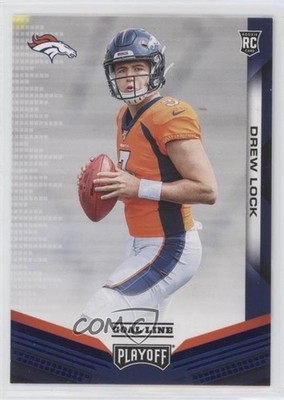 2019 Panini Playoff Rookies Goal Line Drew Lock #204 Rookie RC 0ev7