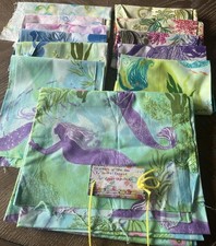 Robert Kaufman  shimmer Of Sea   11 Fq  Bundl...