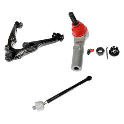 For Chevy Suburban 3500 HD 16-19 Control Arm with Ball Joint and Tie Rod End Kit