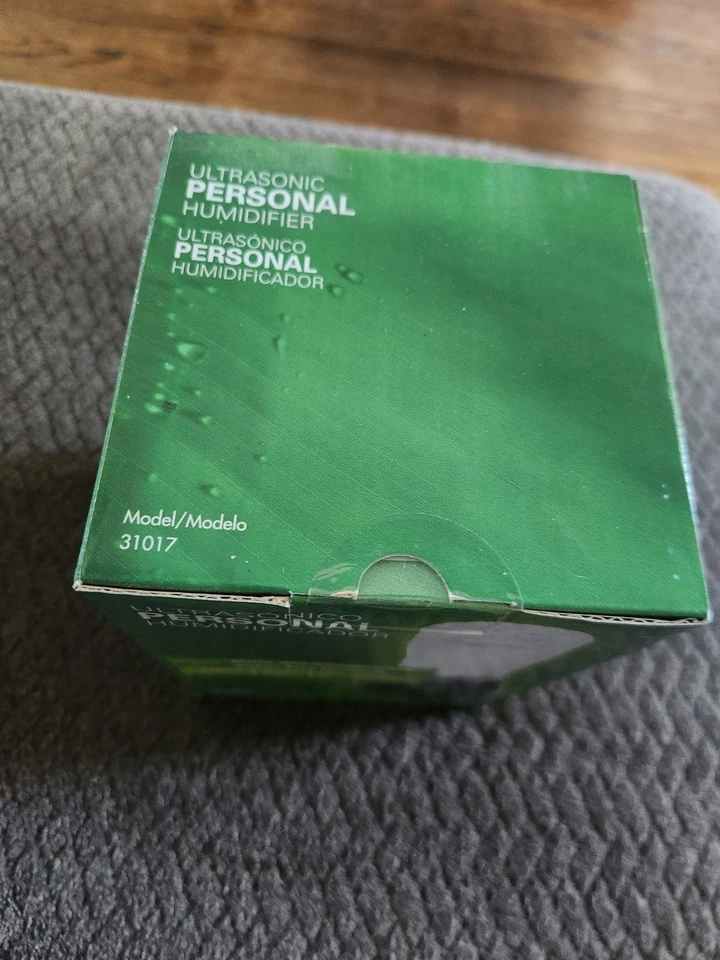 Hunter Humidificador Ultrasónico Personal Humedad Fría Invisible Negro Nuevo 31017 Foto 2 de 4