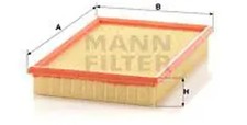 Luftfilter Filtereinsatz C 2991/2 MANN-FILTER für OPEL CALIBRA A VECTRA A CC