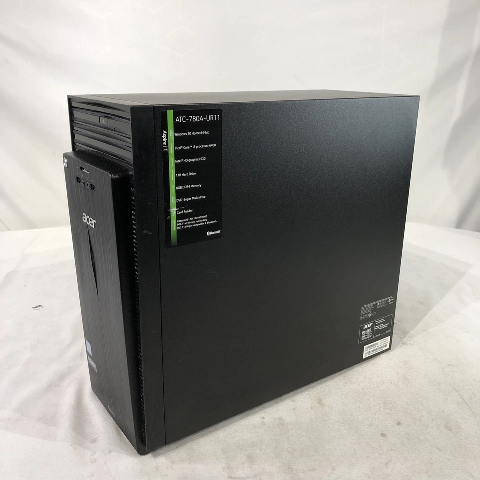 Acer Aspire TC-780A Intel core I5-6400 2.7 GHz 8 GB ram 1 TB HDD/Win 10 - Image 2 of 4