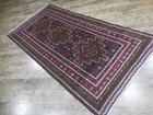 Anatolian Geometric Vintage Turkish Rug,VillageMade Turkish VintageRug 3.9x7.8 — photo 6