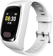 James B8 Notruf- & Sicherheitsuhr für Senioren (Weiss) mit GPS, Sturzerkennung,