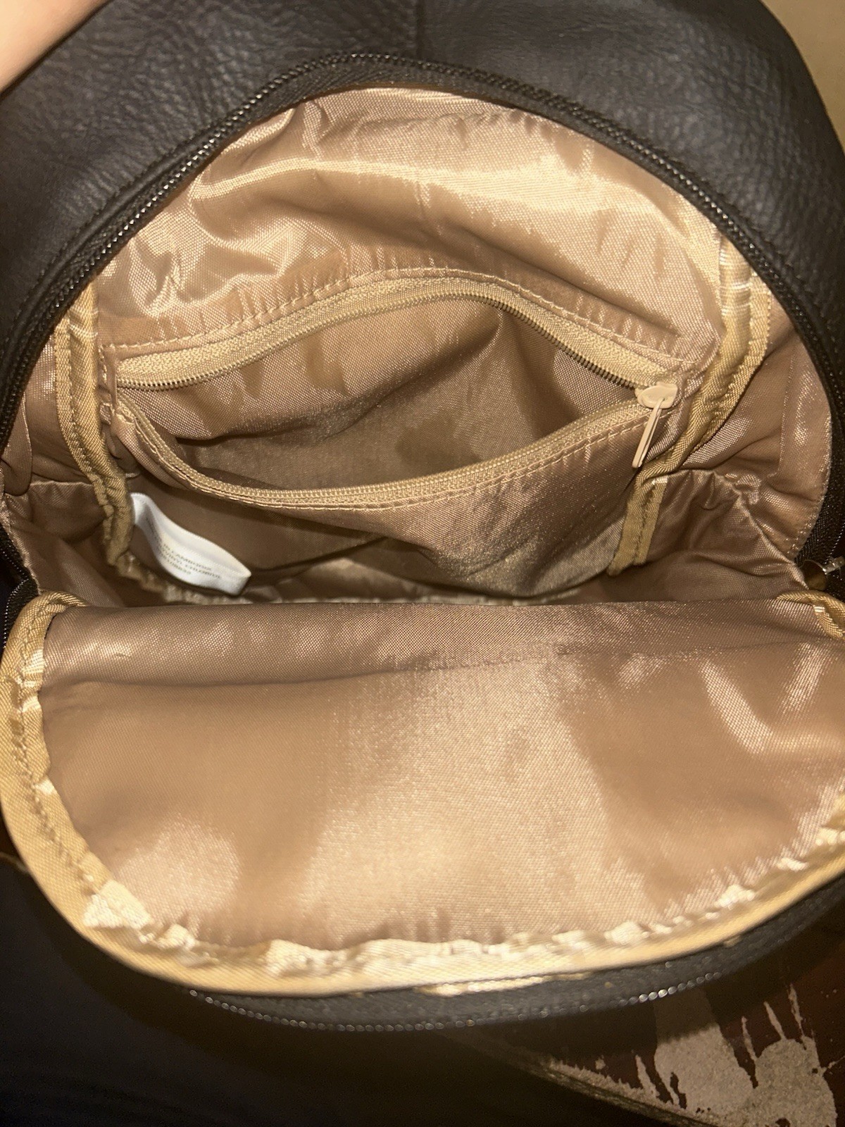 Rosetti Women's Adjustable Zip Backpack Black And… - image 7