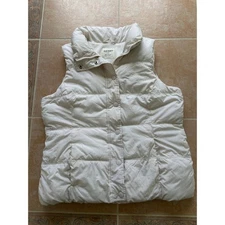Old Navy Puffer Vest Quilted Padded Sleeveless Outerwear Winter Women M