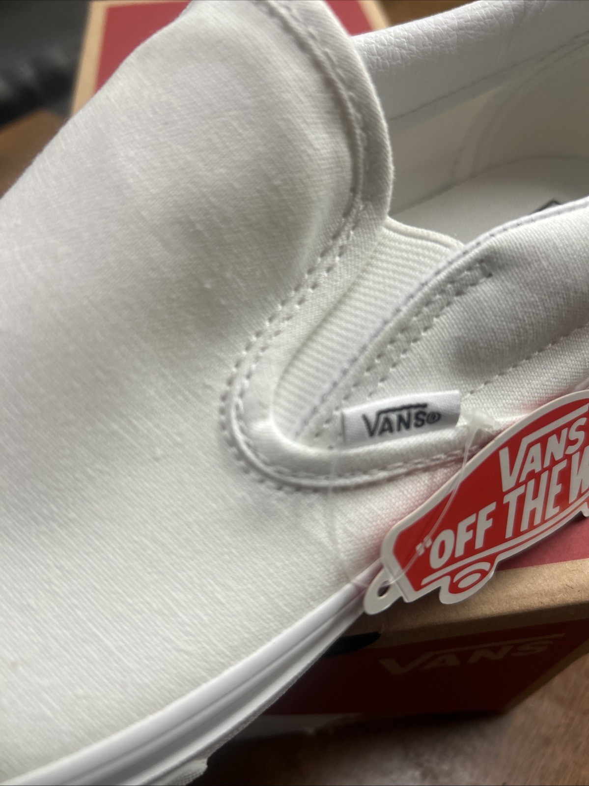 Vans Slip On True White Size 11 Men