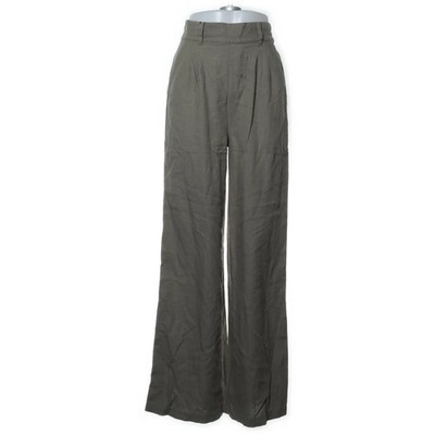 Fashion Nova, Palazzohose, Größe: S, Grau, Leinen/Viskose, Damen #Djc