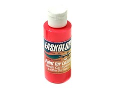 Parma PSE Faskolor Water Based Airbrush Paint Fasflourescent Pink  2oz 