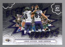 2025 Panini Donruss Optic - Best Tuddys Lamar Jackson, Mark Andrews #15