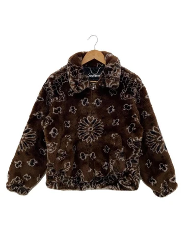 Veste Supreme marron S occasion