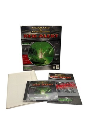 Comand & Conquer Red Alert PC Big Box W/ Manual