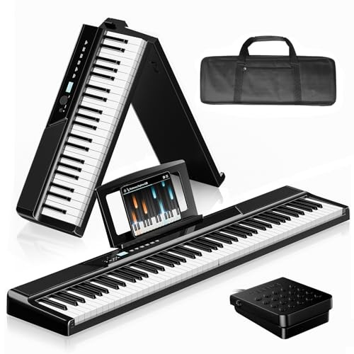 TERENCE V50 Digital Piano 88 Keys Foldable 30W Dual Speakers High