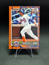 2026 Topps Series One Baseball #123 Francisco Lindor Team Color Boarder