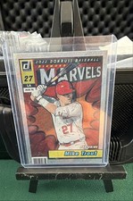 2022 Panini Donruss - Marvels Mike Trout #M-1 Rapture