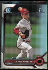 2022 Bowman Draft Chrome Refractor 1st Bryce Hubbart #BDC-17
