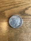 1921 $1 Peace Silver Dollar High Relief in VF Condition