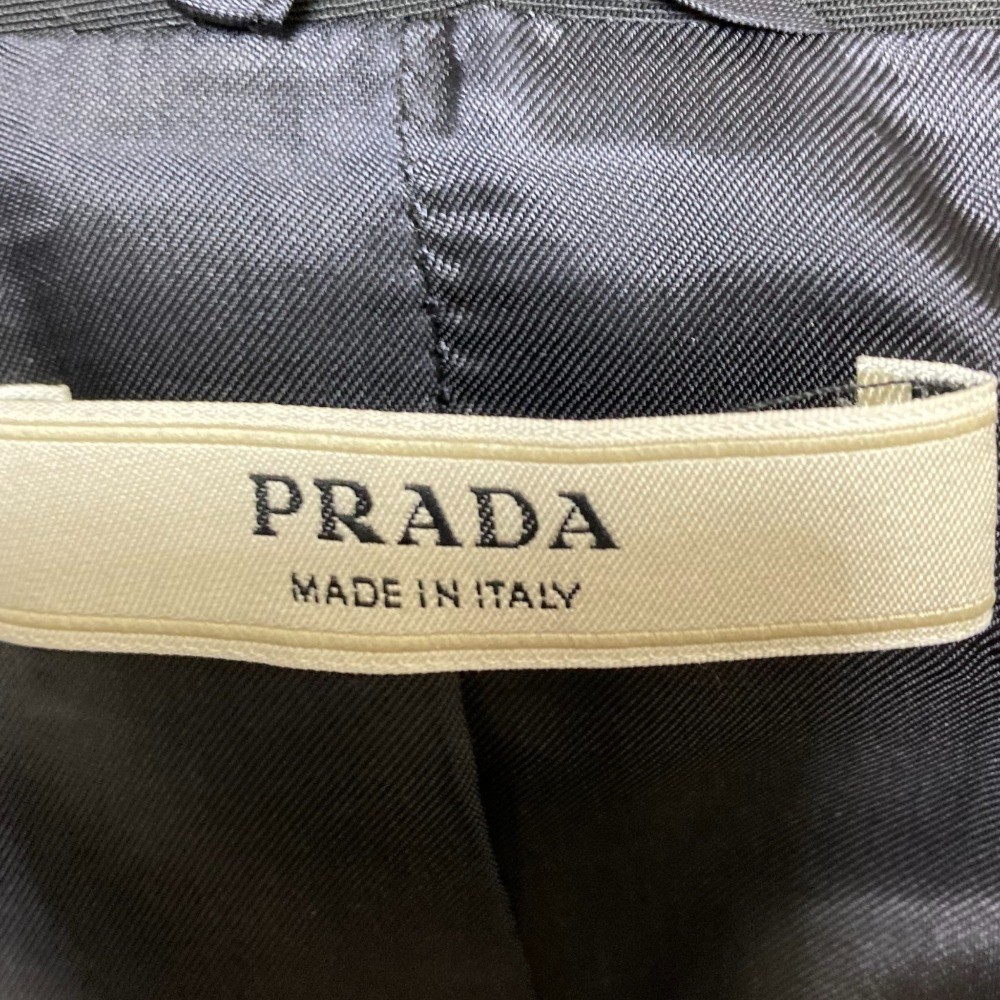 PRADA Prada snap button tailored jacket size 38 b… - image 6