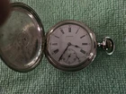 Antique Longines 900 Silver Pocket Watch Paris Grand Prix 1900 Case Vintage 52MM