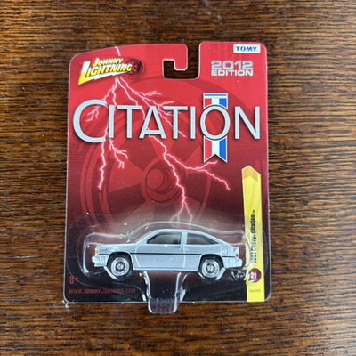 #ad #ad Johnny Lightning 1981 chevy citation 2012 Edition JL 21 Rare $9.99