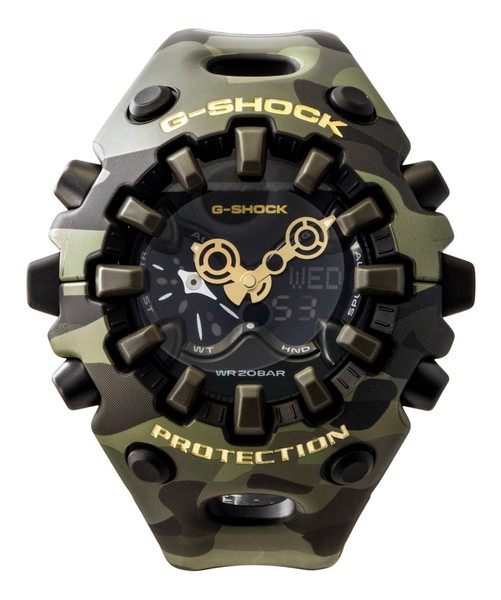 Casio G-Shock Quartz Sport Schwarz Zifferblatt GA-V01CMG-3A 200M Herrenuhr-image