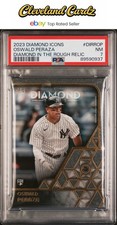 2023 Topps Diamond Icons Diamond In The Rough Relics #DIRROP Oswald Peraza PSA 7
