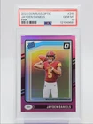 JAYDEN DANIELS 2024 DONRUSS OPTIC RATED ROOKIE PINK B RC PSA 10 Q0004