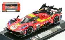 Burago FERRARI 499P Le Mans 2025 Diecast Car Model 1:24 New With Box