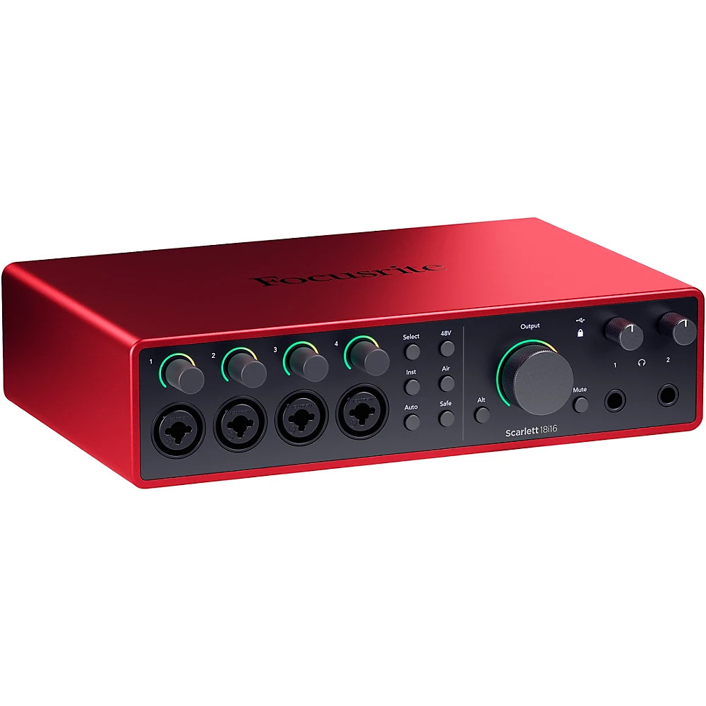Аудиоинтерфейс Focusrite Scarlett 18i16 4-го поколения 18x16 USB-C 88590₽