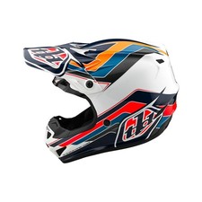 Troy Lee Designs SE4 Helmet for Motocross MX Off-Road Block Blue Medium