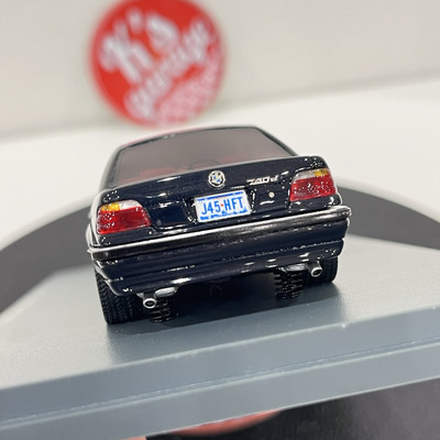 NEO 1/43 BMW 740d 7-Series stretch limousine E38 1999 black Resin