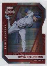2021 Elite Extra Edition Prime Numbers A Die-Cut 33/93 Owen Kellington #10 0yl7