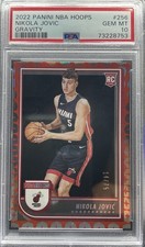 2022 Panini NBA HOOPS Nikola Jovic Gravity /75 Miami Heat PSA 10 Pre-owned. Mint
