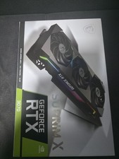 MSI RTX 3070 SUPRIM X OVP Karton Original Verpackung BOX + Inlay