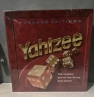 Vtg 1997 Milton Bradley Yahtzee Deluxe Edition Factory Sealed Gold Board Game