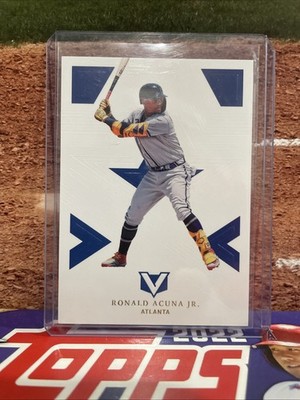 2022 Panini Chronicles Baseball Ronald Acuna Jr Vertex 09/10 Atlanta Braves