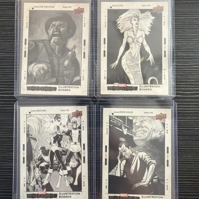 Upper Deck Marvel Beginnings I,B/ D,l /A P.I.T /C,A/ T,F /R,blue,black Base(195)