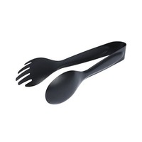 Salatzange Spaghettizange Edelstahl Nudelzange KüChenzange Schwarz 20Cm Matt