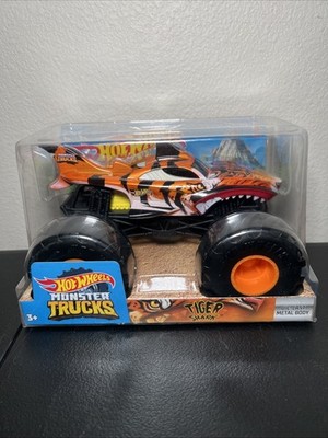 HOT WHEELS MONSTER TRUCK TIGER SHARK MONSTER JAM RARE New