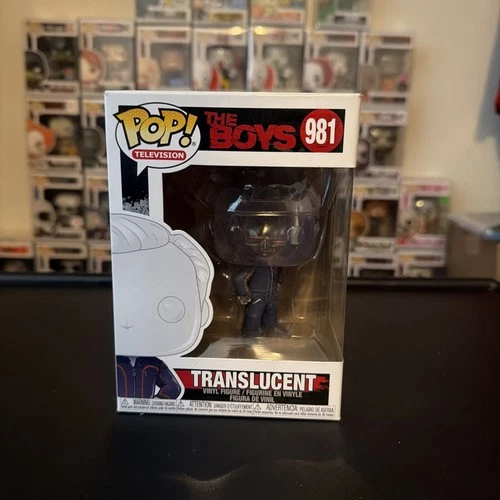 Funko Pop Television The Boys Translucent Vinyl Figure #981 Clear
