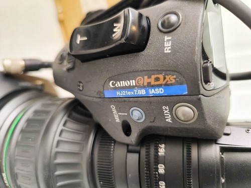 CANON HJ21eX7.8 BIASD HD long Lens 2/3" B4 Broadcast + Zoom and focus remotes - Picture 2 of 8