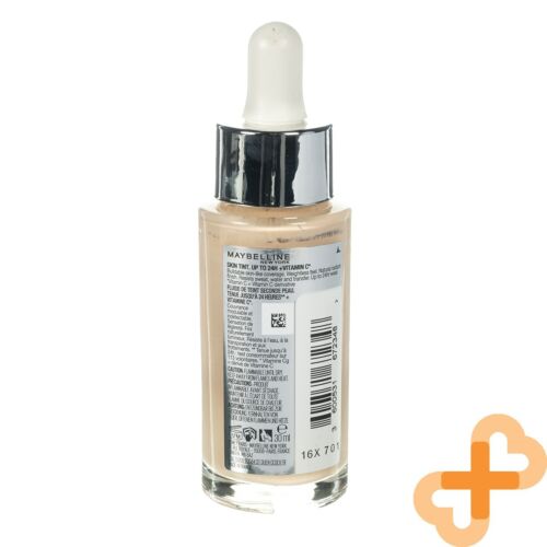 MAYBELLINE SUPER Stay 24H Skin Tint Foundation 5.5 30 ml Vitamin C Derivative - Picture 2 of 24