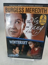 Yin and Yang of Mr. Go - Winterset  DVD Burgess Meredith 