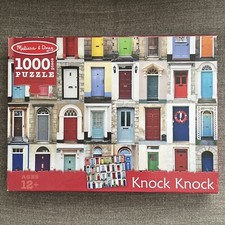 1000 Piece Puzzle Melissa & Doug Knock Knock Doors