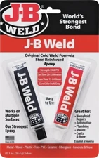 NEW J-B Weld 8265S Original Cold-Weld Steel Reinforced Epoxy - 2 oz. 1576743
