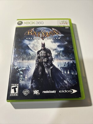 BATMAN ARKHAM ASYLUM - Xbox 360 Boite Cd Livret EUR 5,00 - FR