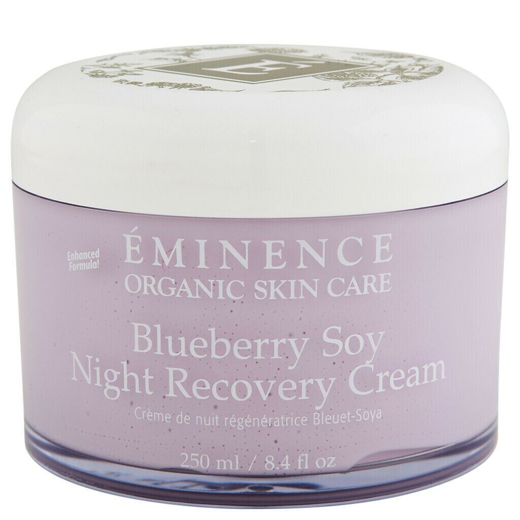 Eminence Blueberry Soy Night Recovery Cream 8.4oz / 250ml prof SAME DAY SHIP