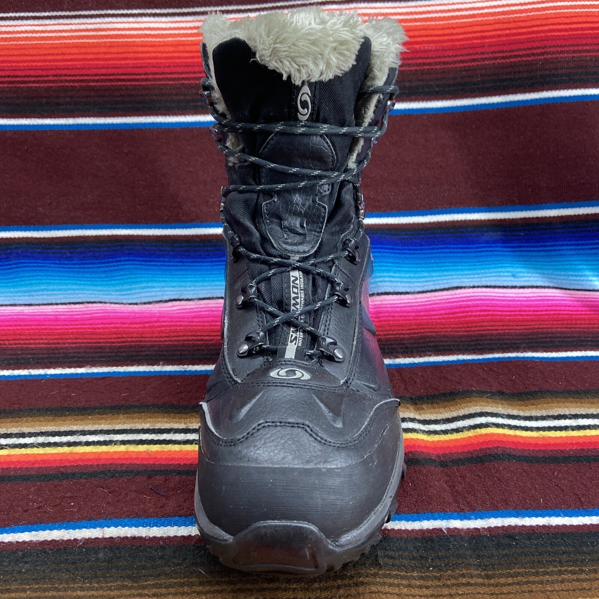 Salomon Climatherm HD Boots Womens Sz Gortex Waterproof Winter