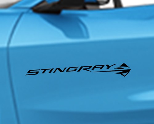 NEW STINGRAY Decal vinyl 23" fits Corvette's, Boats (Fits Chevy CORVETTE C8) - Picture 4 of 22