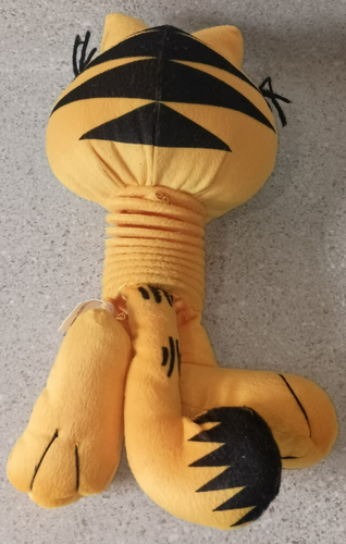 Vintage 1999 Garfield Slinky Pets Plush By Nanco Rare Collectible Ships For Free - Picture 2 of 3